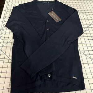Marciano navy sweater, size small